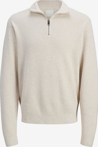 JACK & JONES Tröja 'JPRBLAMILANO' i vit: framsida