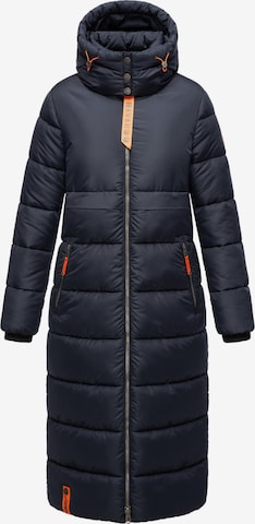 NAVAHOO Winter coat in Blue: front