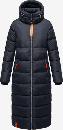 NAVAHOO Wintermantel in navy / orange, Produktansicht