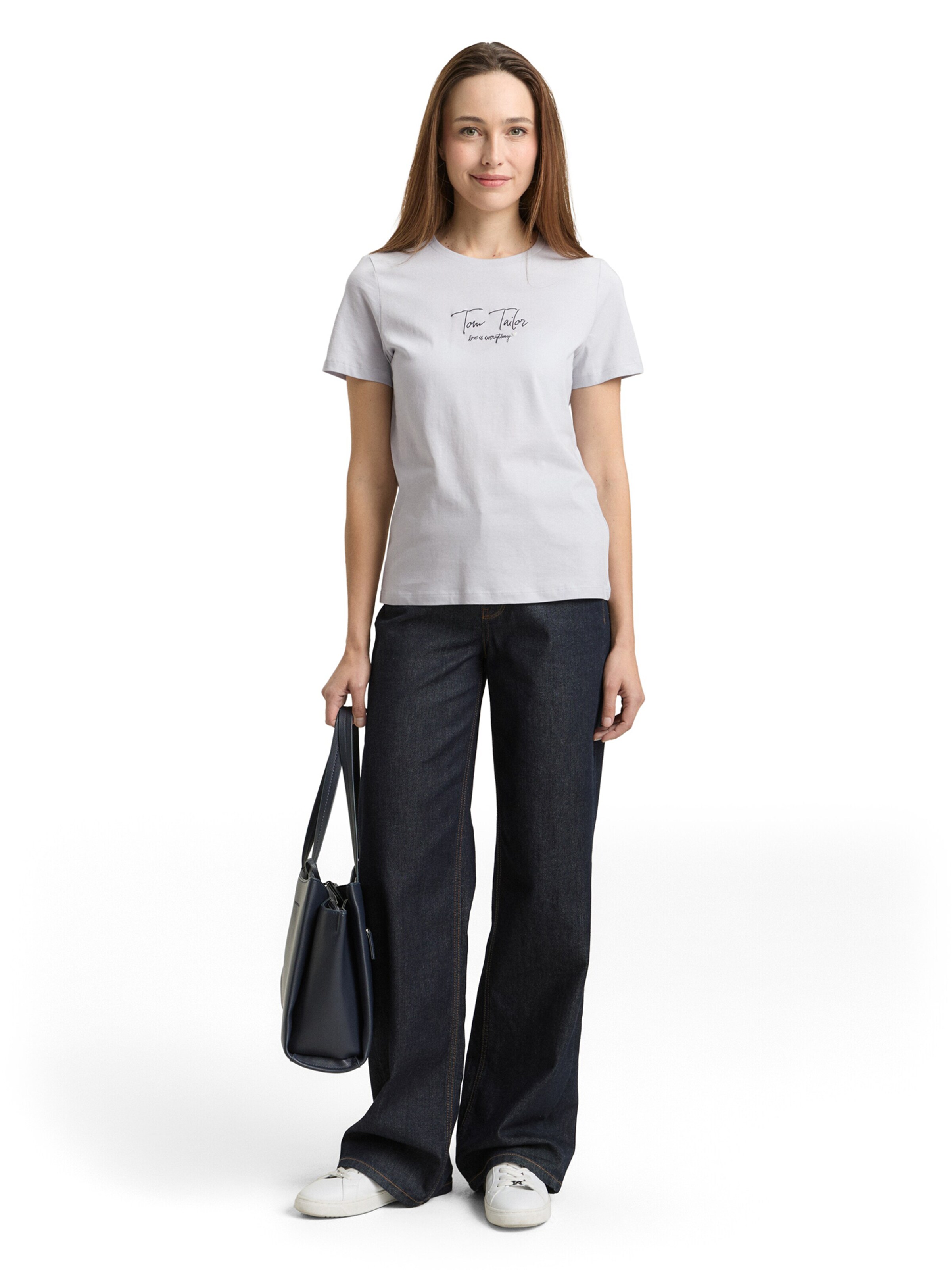 TOM TAILOR T-Shirt in Blau