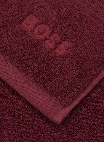 BOSS Home Shower Towel in Red: front