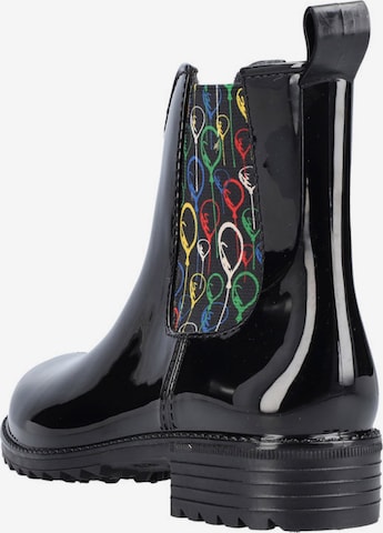 Rieker Rubber Boots in Black