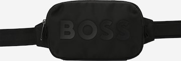 BOSS Black Чанта за кръста 'Catch 2.0DS' в черно: отпред