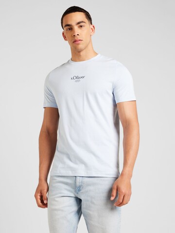 s.Oliver Shirt in Blue: front