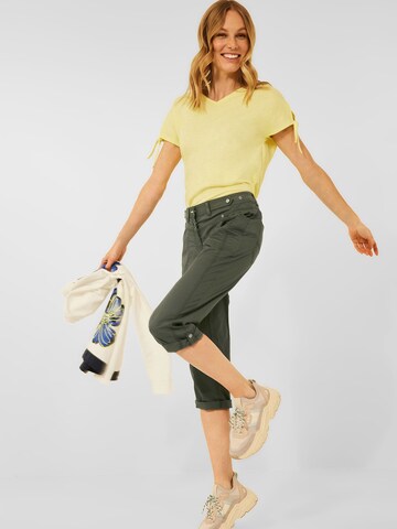 CECIL Regular Trousers in Green