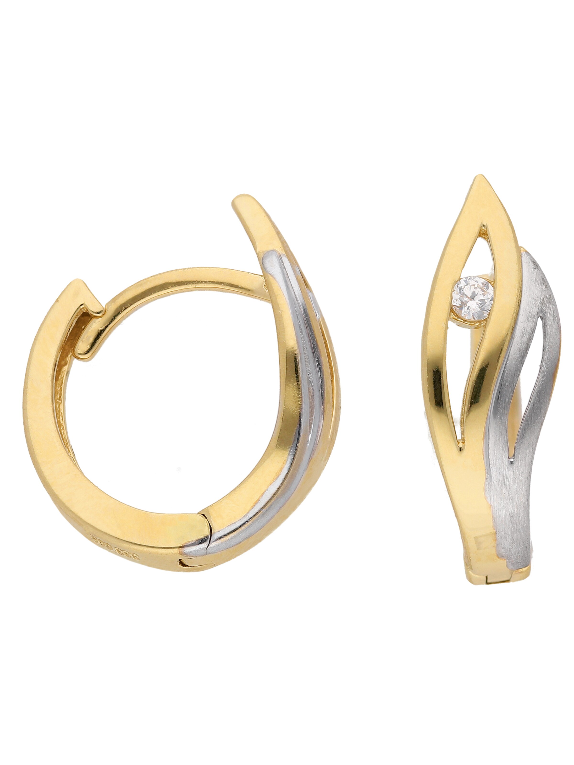 Adelia´s Earrings in Gold: front
