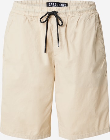 smėlio Cars Jeans Standartinis Kelnės 'USACK': priekis