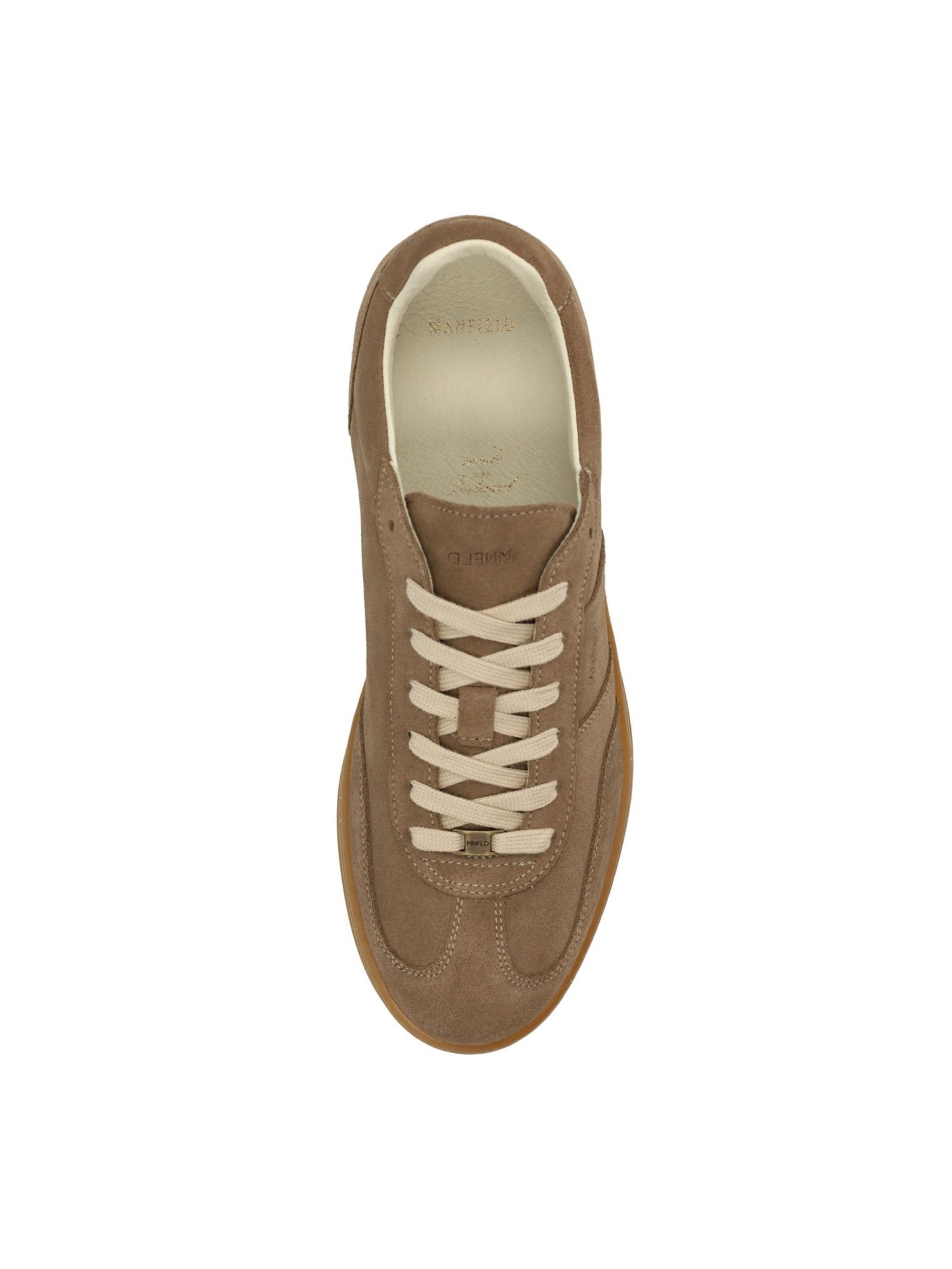 Baskets basses MANFIELD en marron