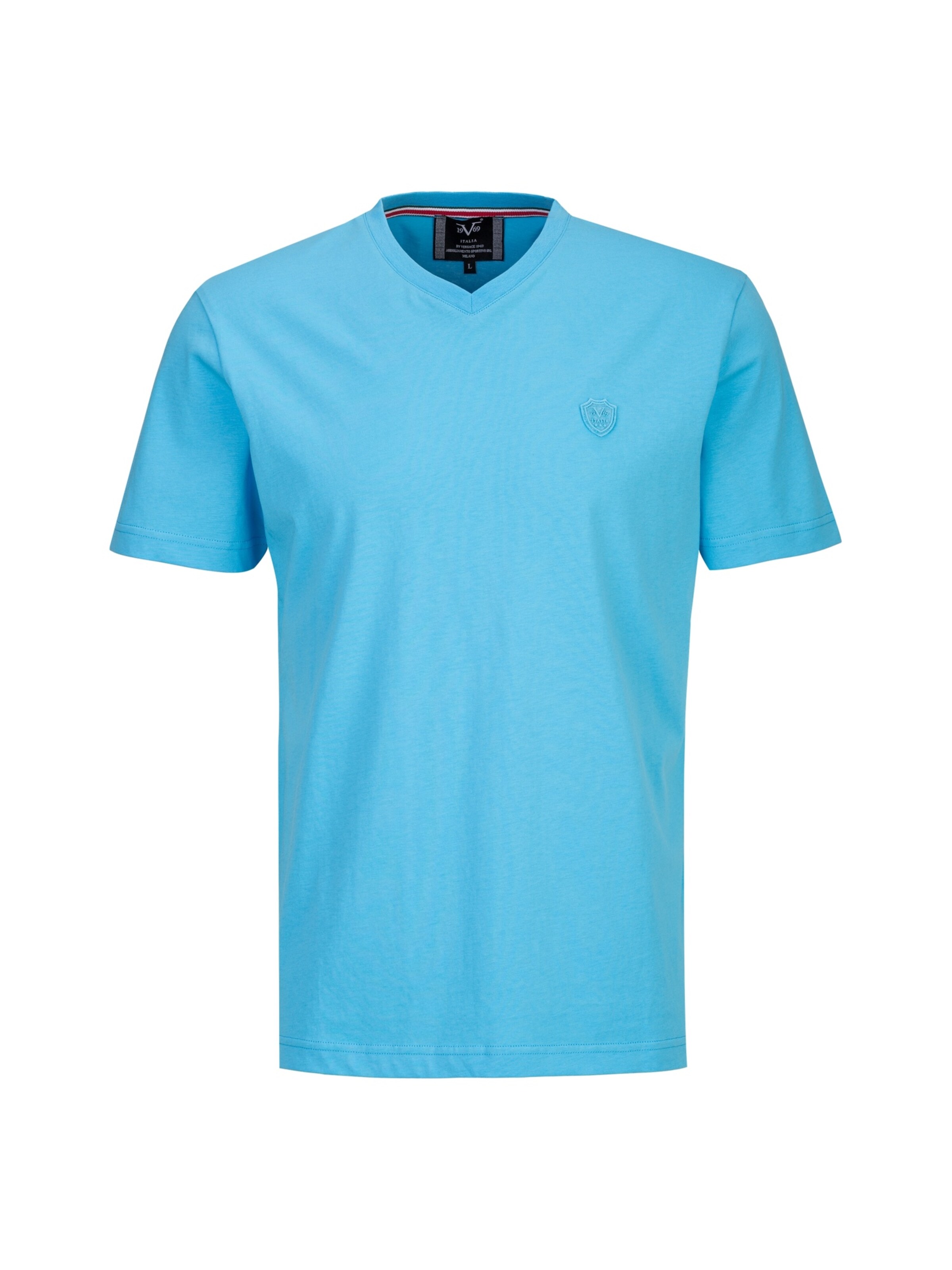 19V69 ITALIA Shirt 'Toni' in Blue: front