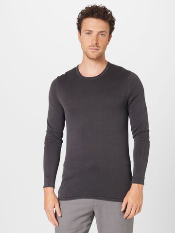 Only & Sons Regular Fit Pullover 'Garson' in Schwarz: predná strana