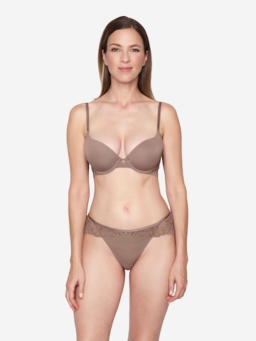 JOOP! T-Shirt T-Shirt-BH ' Charming ' in Braun