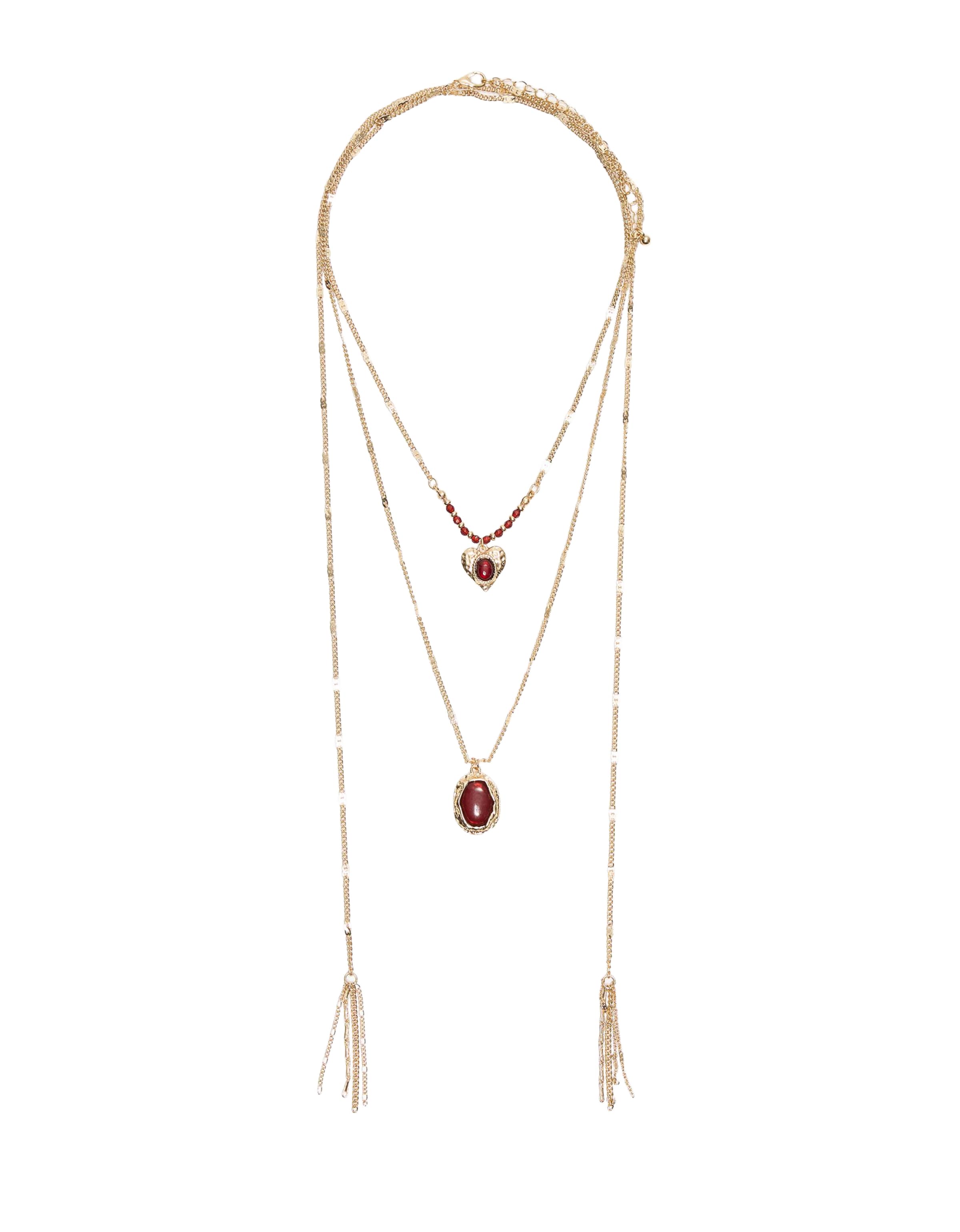Bershka Kette in One Size in gold, Produktansicht