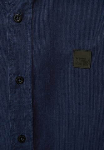 Street One MEN Slim fit Button Up Shirt in Blue