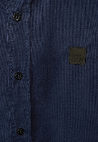 Street One MEN Slim fit Button Up Shirt in Blue