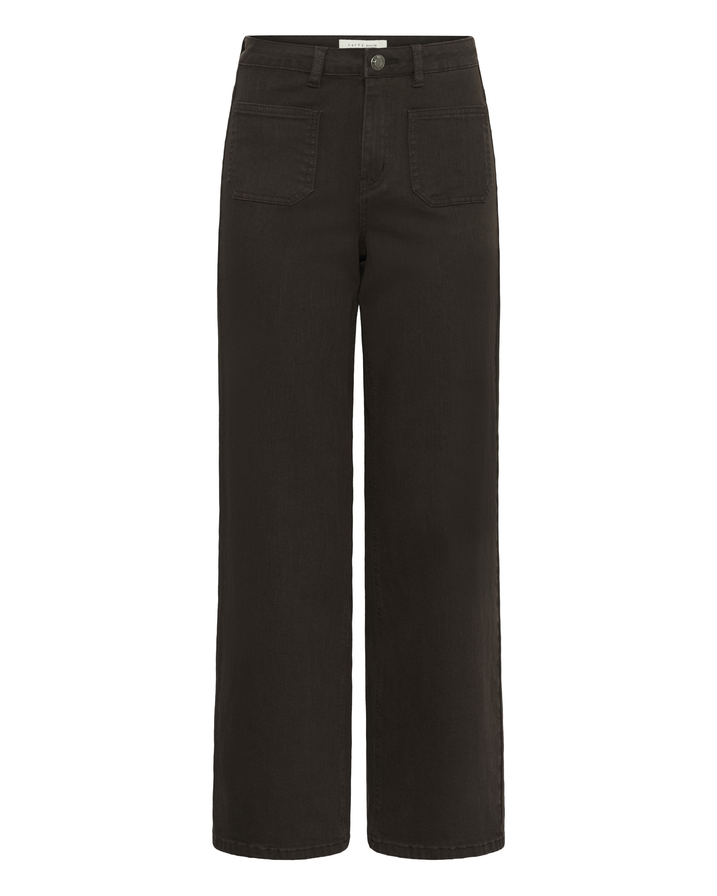 Kaffe Jeans in Bruin: voorkant
