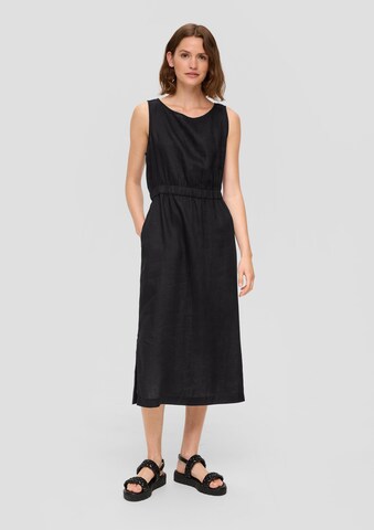 s.Oliver Sommerkleid in Schwarz: predná strana