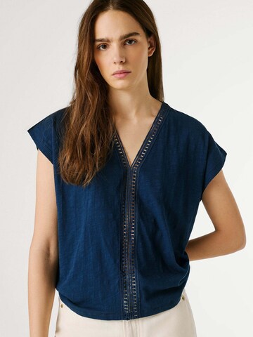 Pepe Jeans T-Shirt 'Mila' in Blau