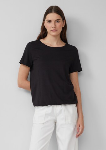 s.Oliver T-Shirt in Schwarz: Vorderseite