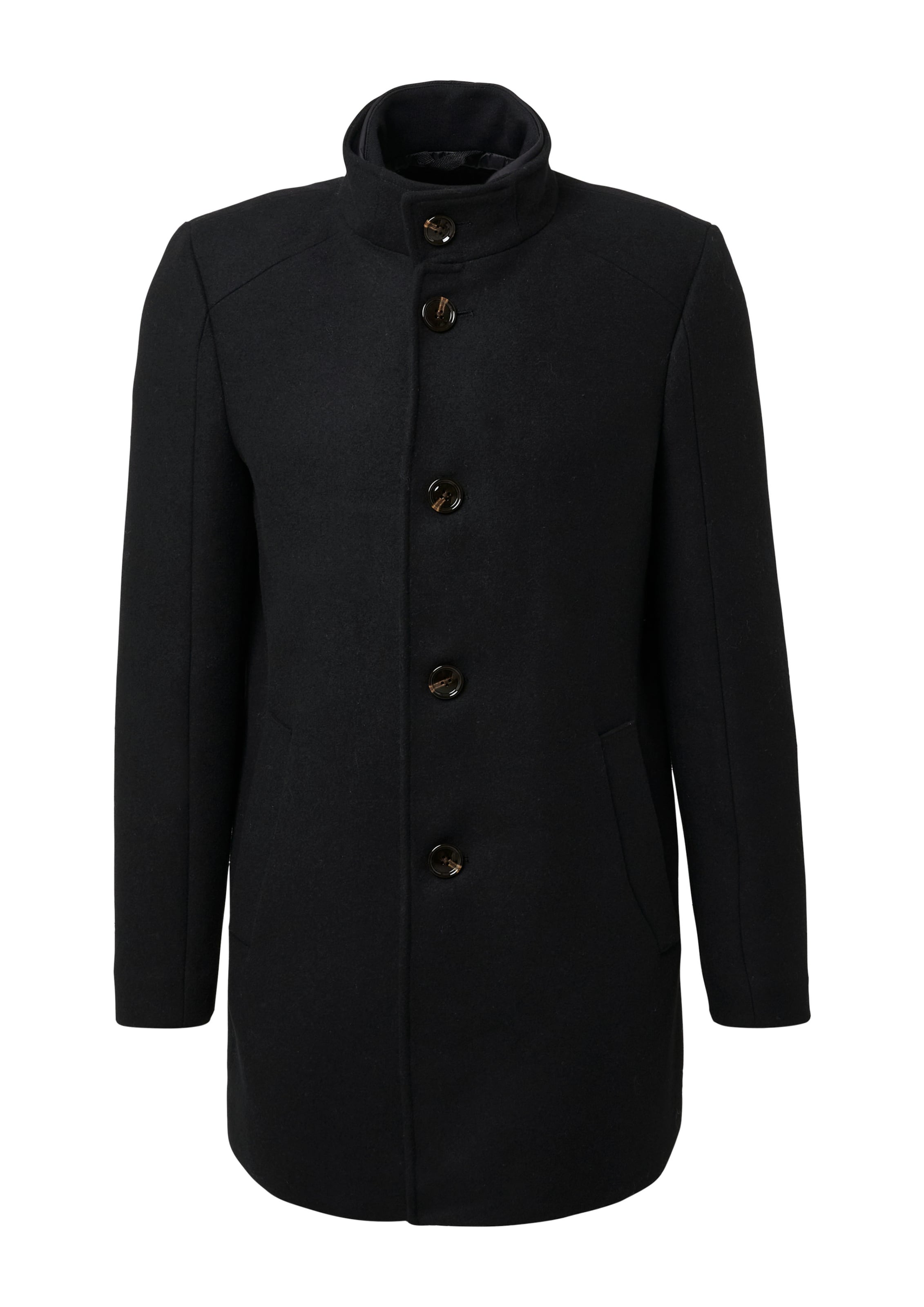 Manteau mi-saison s.Oliver en noir : devant