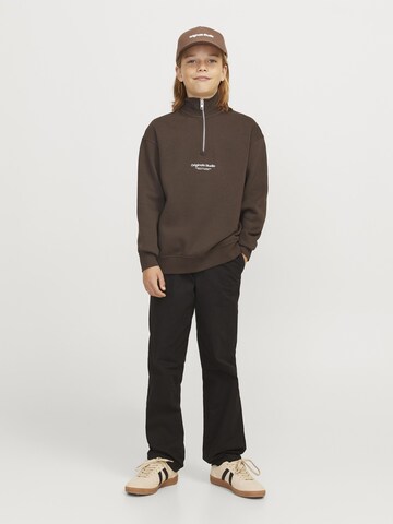 Jack & Jones Junior Sweatshirt 'JORVestebro' in Brown