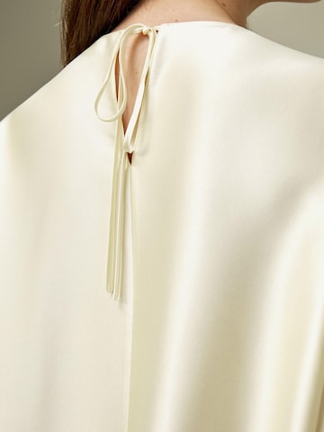 Camicia da donna 'LILYSILK Lässige Rundhals Seide Bluse' di Lilysilk in bianco