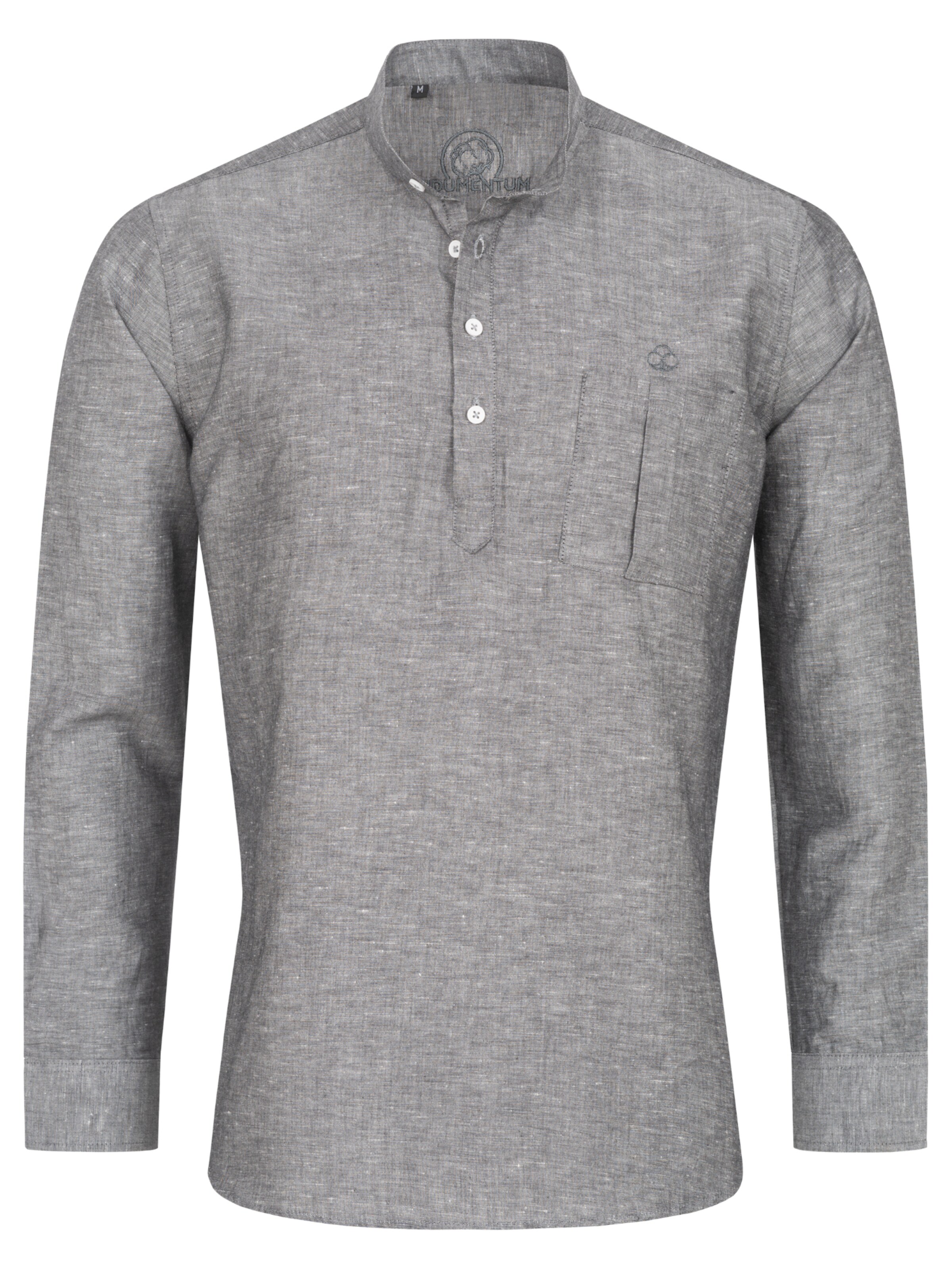 Indumentum Hemd in Grau: Vorderseite