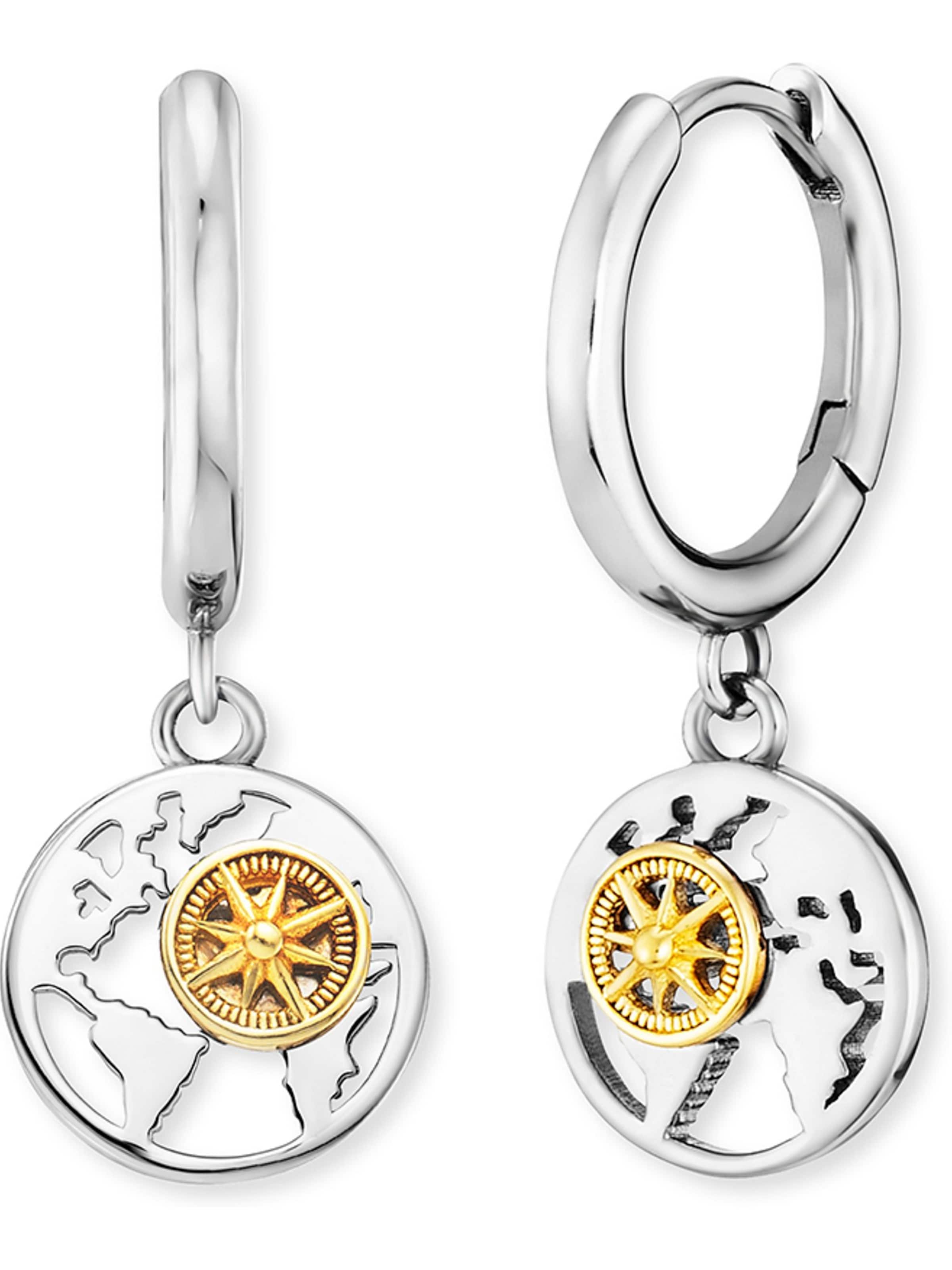 Engelsrufer Earrings in Silver: front