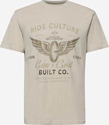 Street One MEN Shirt in Beige: front