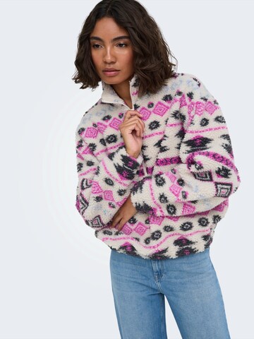 ONLY - Jersey 'ONLJanne' en beige
