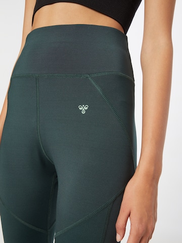 Hummel Skinny Sports trousers 'Norma' in Green