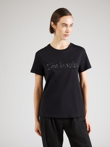 Weekend Max Mara Μπλουζάκι 'VELLO' σε μαύρο: μπροστά