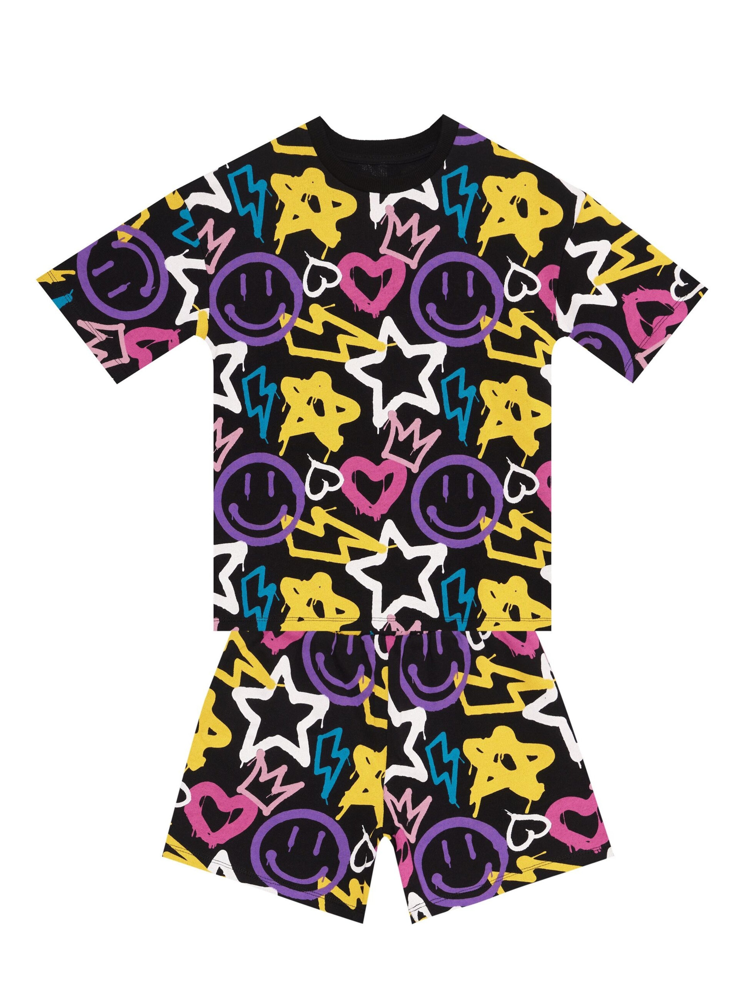 Set Denokids en noir : devant