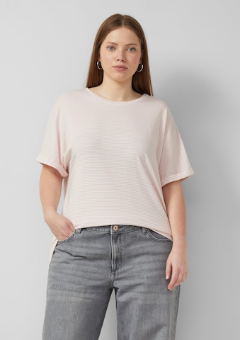 QS Shirt in Pink: front