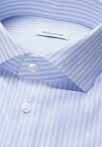 Coupe slim Chemise business SEIDENSTICKER en bleu