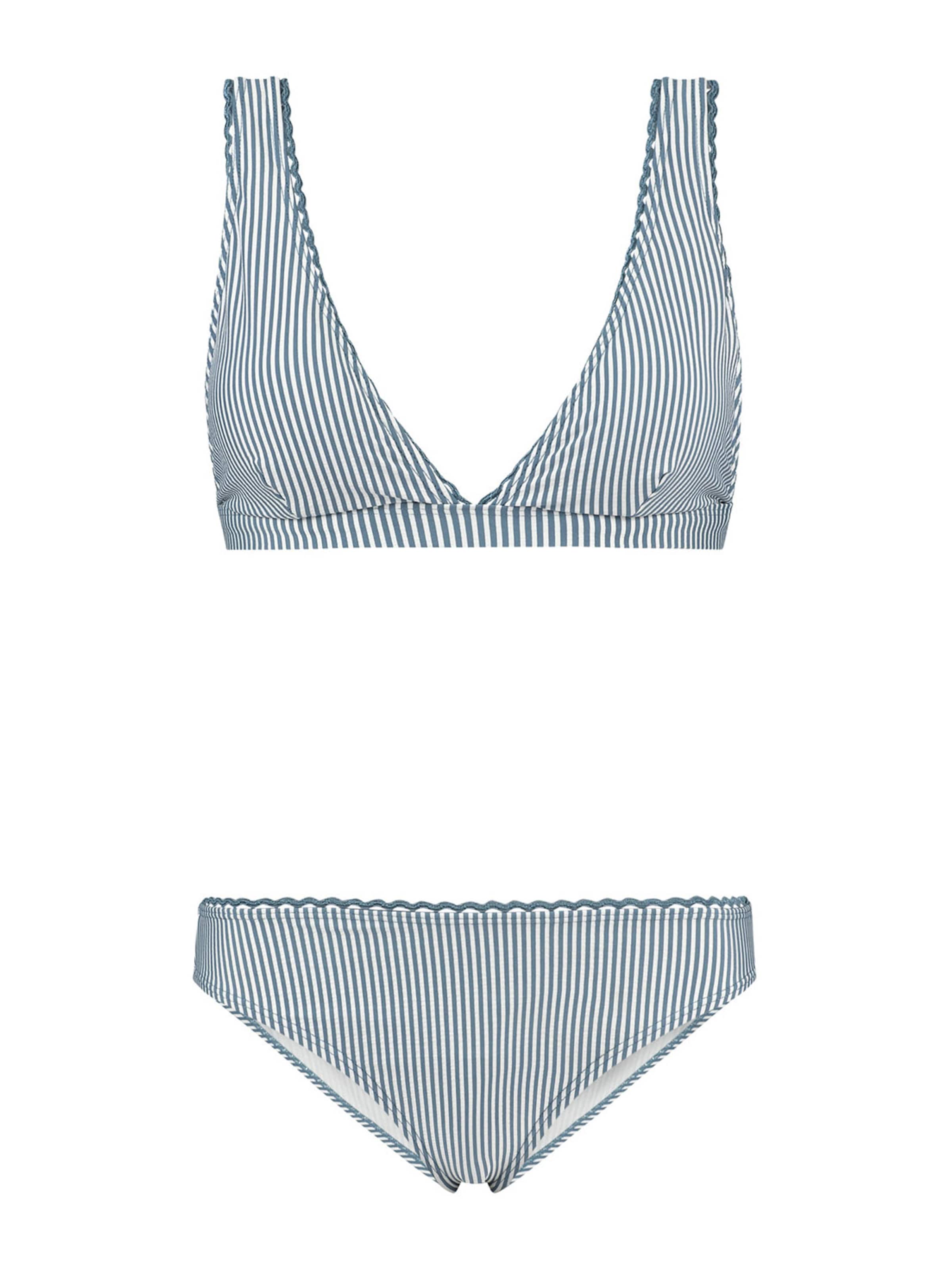 Shiwi T-shirt Bikini &#x27;Amy&#x27; i blå: framsida