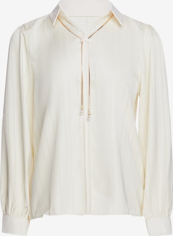 usha BLACK LABEL Blouse in Beige: voorkant