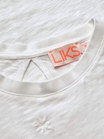 T-shirt LIKS. Munich en blanc