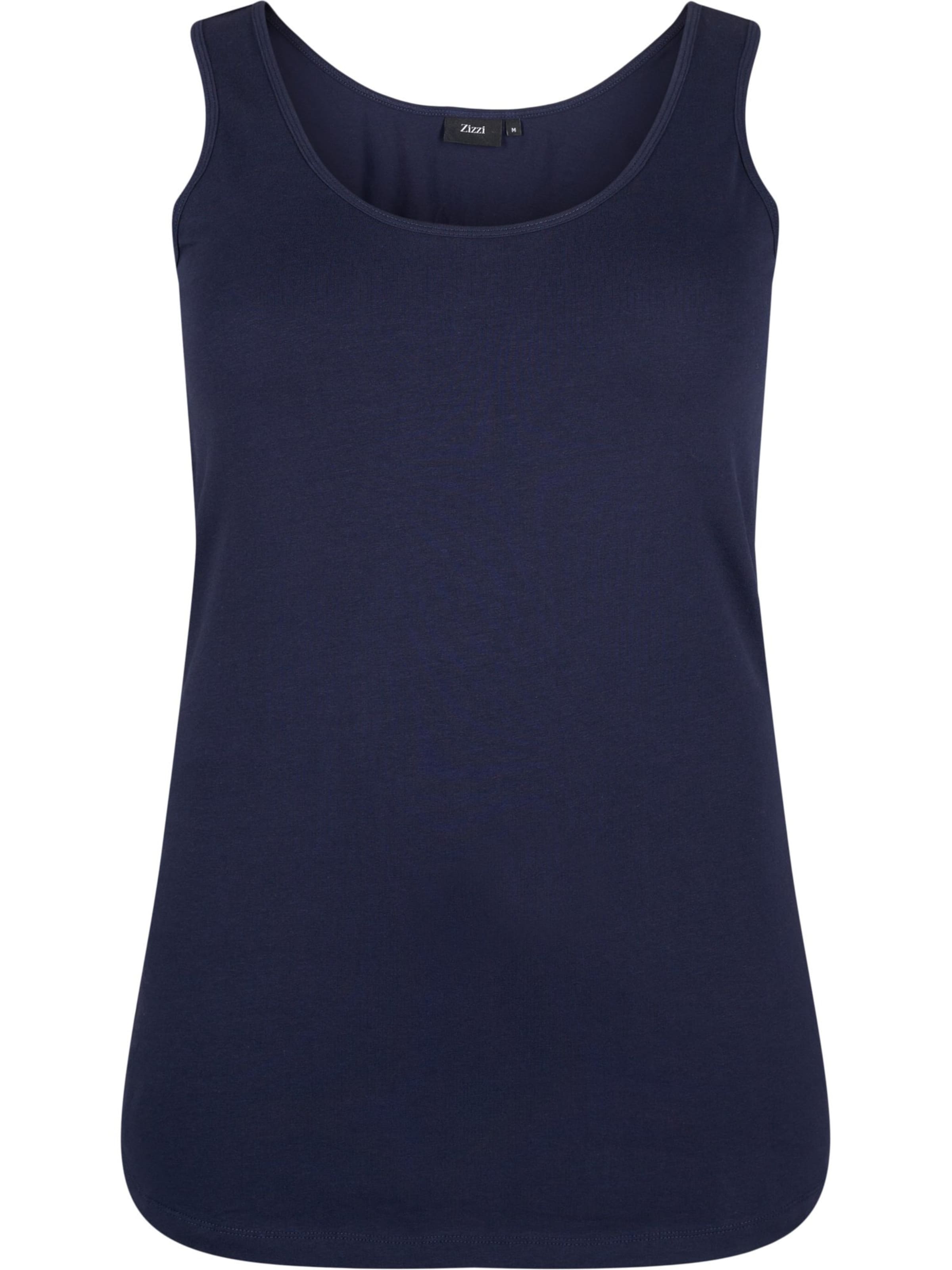 Zizzi - Top em azul: frente