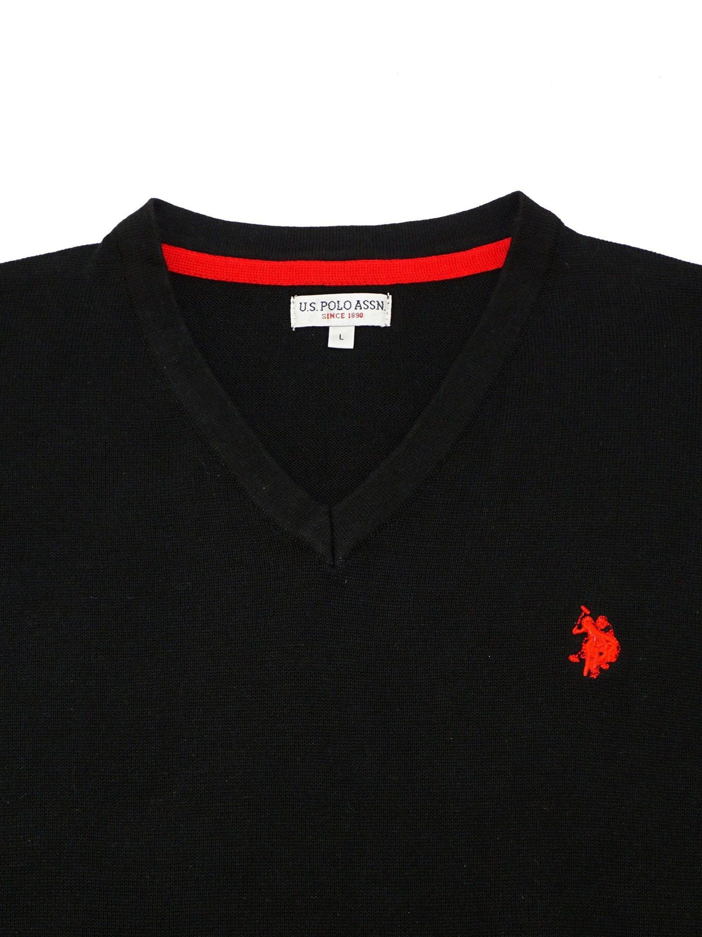 U.S. POLO ASSN. Pullover i sort