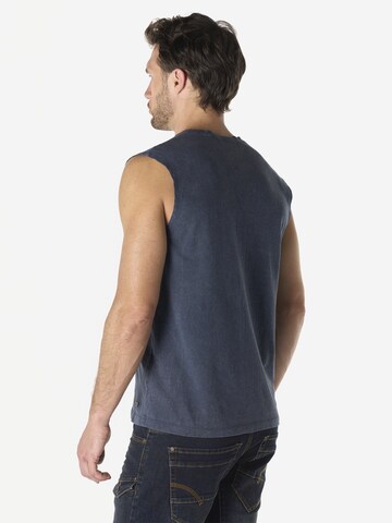 KOROSHI T-shirt i blå