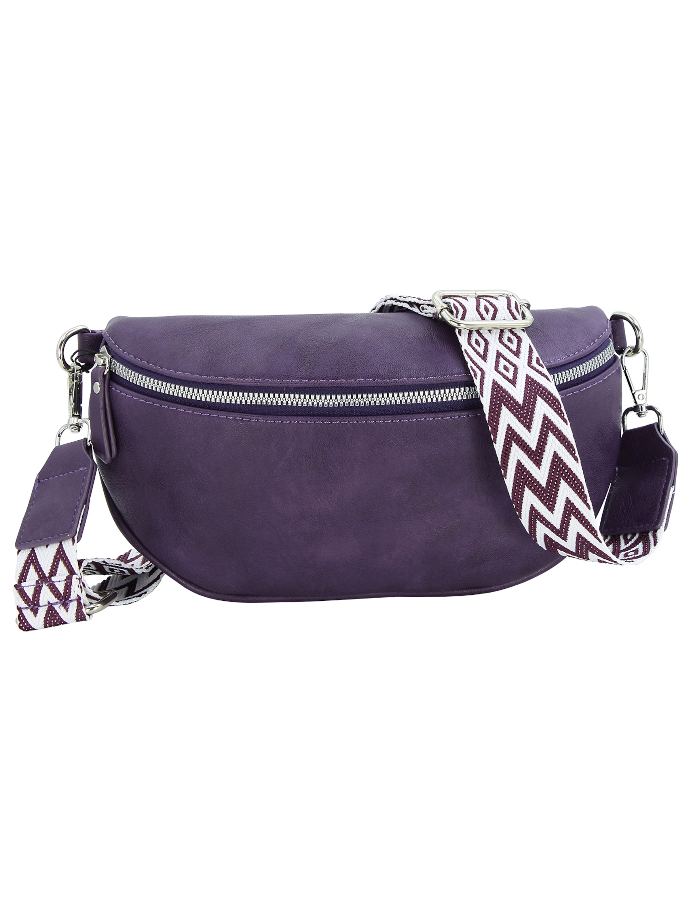 Jennifer Jones Fanny Pack in Purple: front