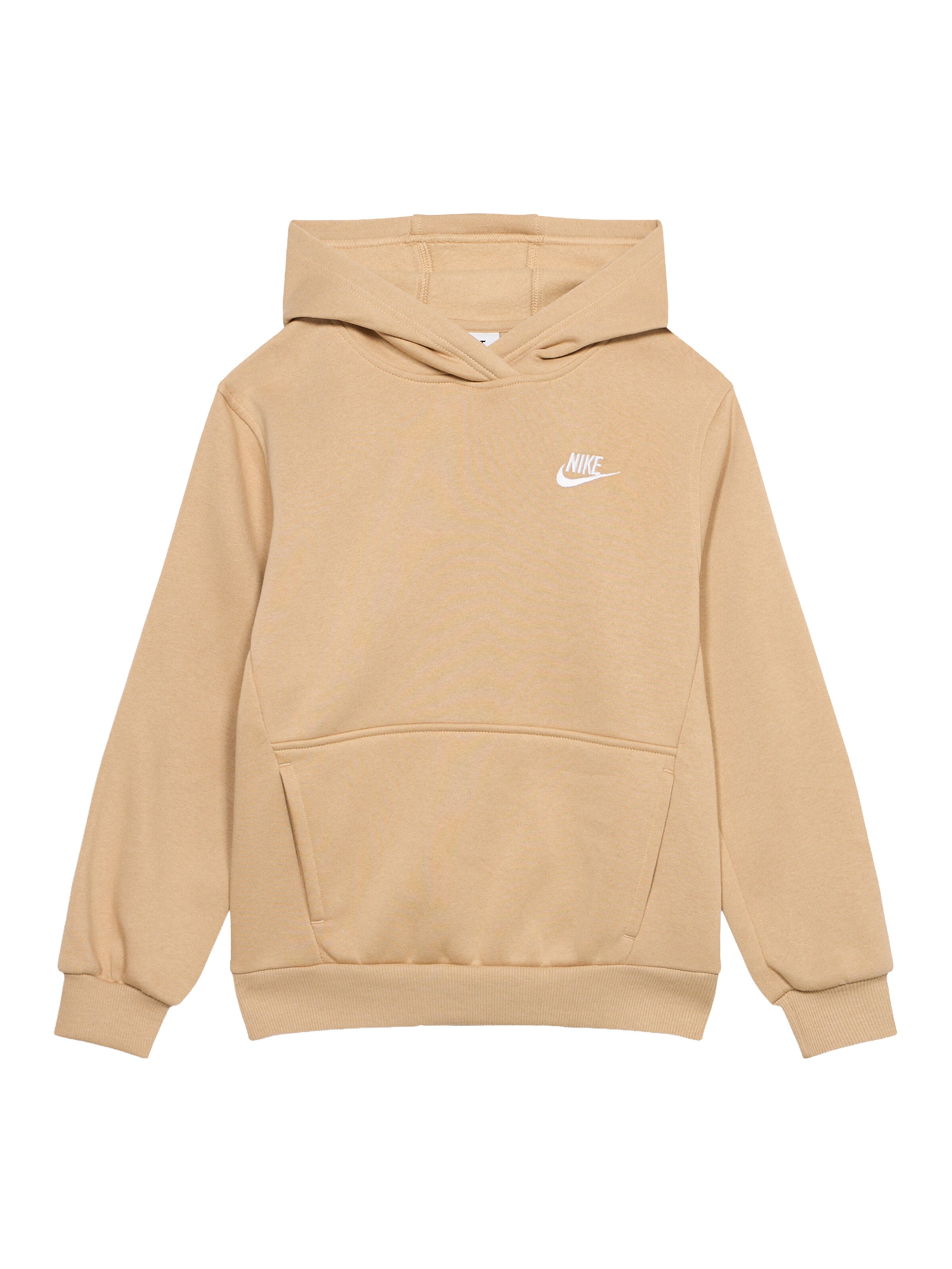 Nike Sportswear Sweatshirt 'Club Fleece' in Beige: front