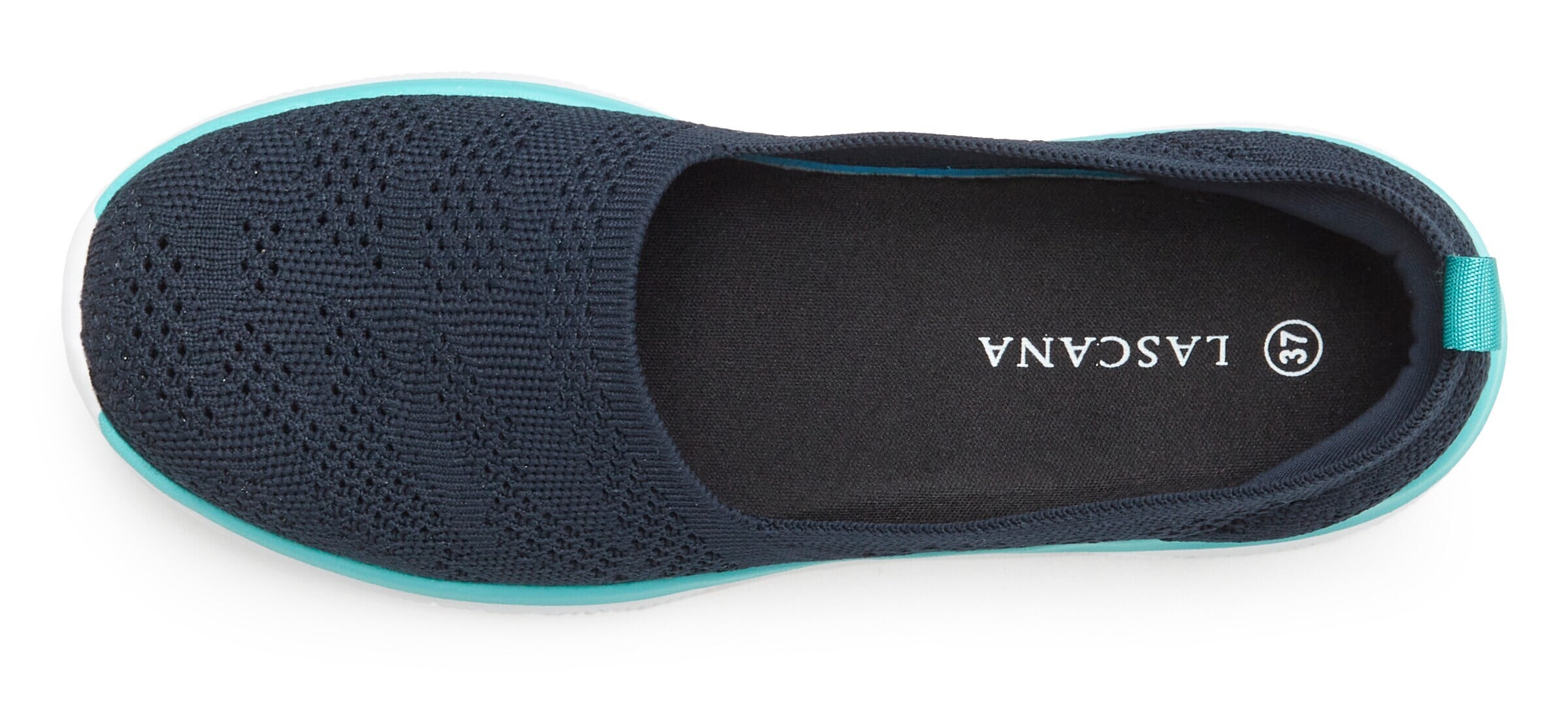 LASCANA Slip-Ons in Blue
