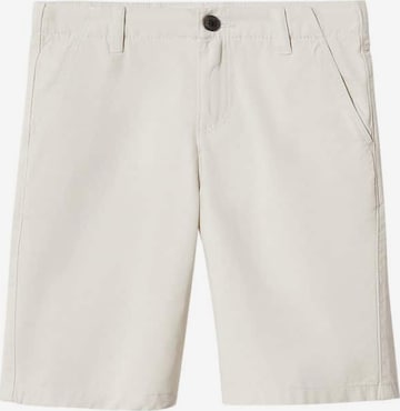 MANGO KIDS Regular Pants 'belice' in White: front