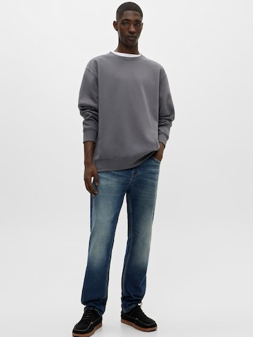 Regular Jeans de la Pull&Bear pe albastru