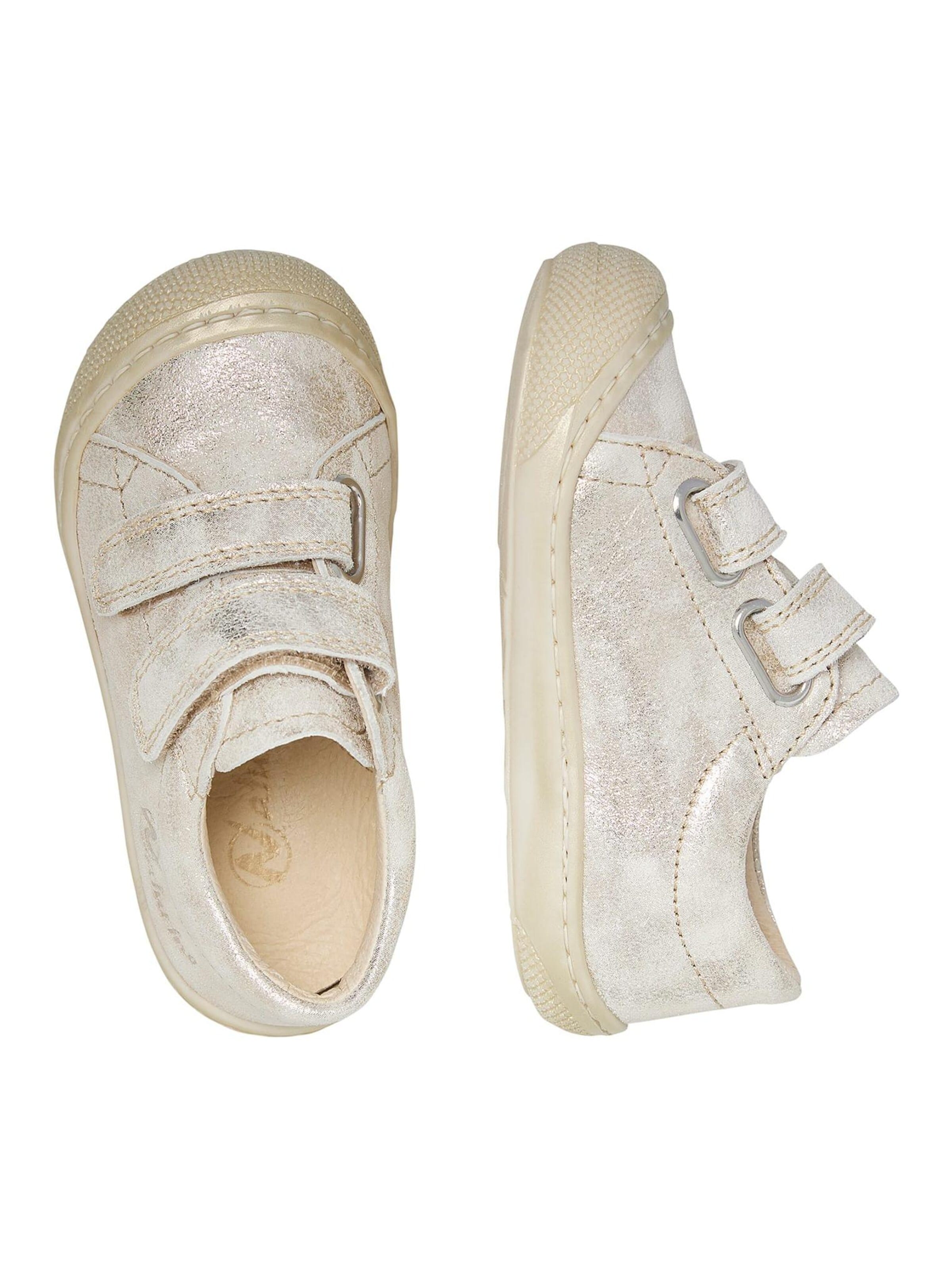 NATURINO Trainers 'COCOON LOW VL' in Gold