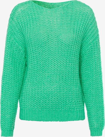 zero Sweater in Green: front