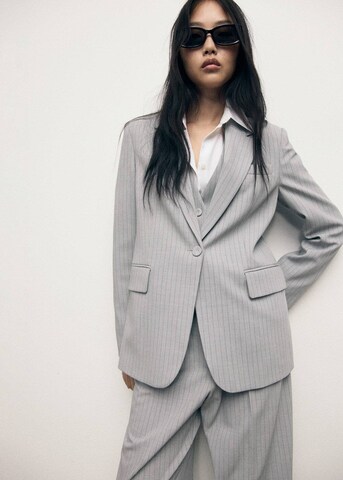 MANGO Blazer 'Bowery' in Grau: Vorderseite