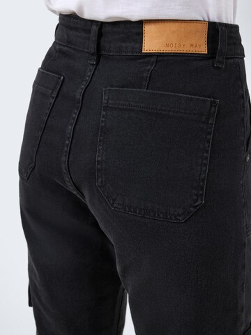 Noisy may - regular Pantalón vaquero cargo 'Moni' en negro