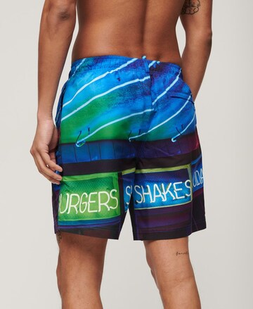 Shorts de bain Superdry en bleu